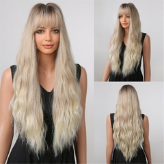 Front Laces Fibra Orgânica Hair Ondulado Diversas Cores 58cm. - comprar online
