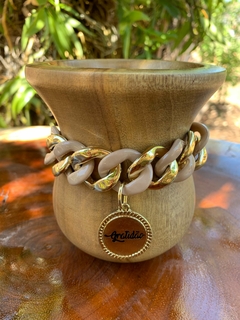 Pulseira / Schoker para cuia de chimarrão LUXO