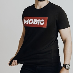 CAMISETA PRETA MODIG - ALGODÃO EGIPCIO