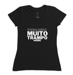 Camiseta Pouca Mídia Muito Trampo