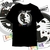 Camiseta Americagia Gatos Yin e Yang