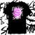 Camiseta Fake Smile Rosa Neon - comprar online