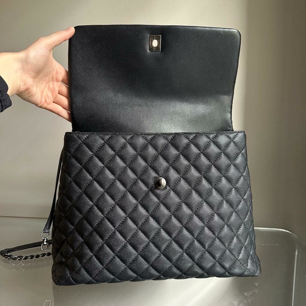 Bolsa Chanel Preta Comprar em Mega do Luxo