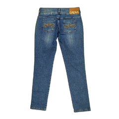 Cigarrete Slim Jeans com Bolso Bordado - Dádiva - comprar online