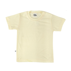 Camiseta Infantil Amarelo Claro - PV Malha Fria - Raro's Confecções