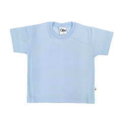 Camiseta Infantil Azul Claro - PV Malha Fria - Raro's Confecções