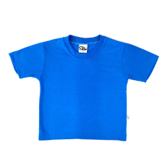 Camiseta Infantil Azul Turquesa - PV Malha Fria - Raro's Confecções