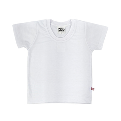 Camiseta Infantil Branca - PV Malha Fria - Raro's Confecções