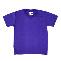 Camiseta Infantil Roxa - PV Malha Fria - Raro's Confecções