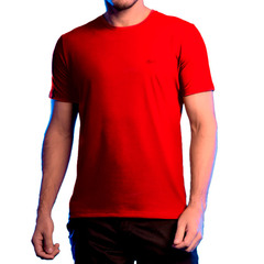 Camiseta Básica Premium - Vermelho Queimado - Sallo