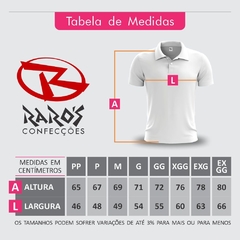 Camisa Polo Bolso Cinza Mescla Médio - Malha Piquet - Raro's Confecções - comprar online