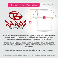 Camiseta Cinza Mescla com Botões e Bordado - PV Malha Fria - Raro's Confecções - comprar online