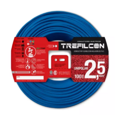 Cable Unipolar 1x 2,5mm Normalizado Trefilcon Rollo X 100 Mt Vs Colores en internet