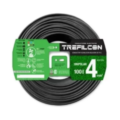 Cable Unipolar 1x4 mm Normalizado Trefilcon Rollo X 100 Mt