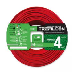 Cable Unipolar 1x4 mm Normalizado Trefilcon Rollo X 100 Mt - comprar online