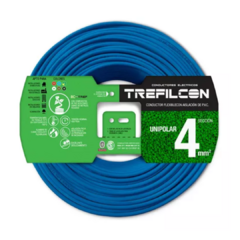 Cable Unipolar 1x4 mm Normalizado Trefilcon Rollo X 100 Mt - Don Andrés