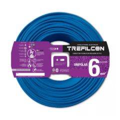 Cable Unipolar 1x 6mm Normalizado Trefilcon Rollo X 100 Mt Vs Colores