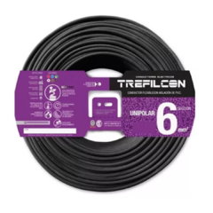 Cable Unipolar 1x 6mm Normalizado Trefilcon Rollo X 100 Mt Vs Colores en internet