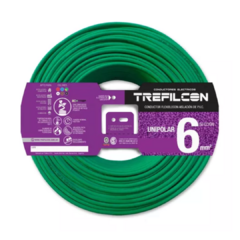 Cable Unipolar 1x 6mm Normalizado Trefilcon Rollo X 100 Mt Vs Colores - tienda online