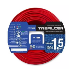 Cable Unipolar 1x 1,5mm Normalizado Trefilcon Rollo X 100 Mt Vs Colores - Don Andrés