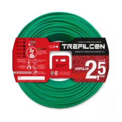 Cable Unipolar 1x 2,5mm Normalizado Trefilcon Rollo X 100 Mt Vs Colores