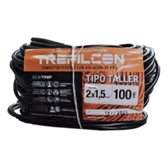 Cable Tipo Taller Flexivolt 2x1,5 Mm X 100 Mts