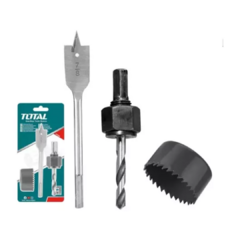 Kit Instalación De Cerradura 3pz Sierra Copa Total Tacsh1031