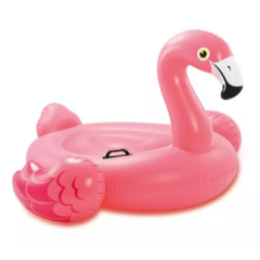 Flotador Inflable Mega Flamingo Intex Adultos 218x211x136cm