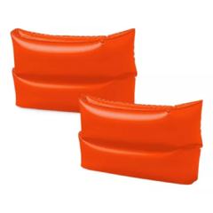 Flotador De Brazo Inflable Naranja Intex