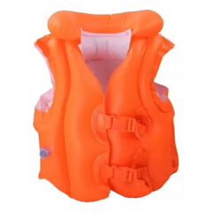 Chaleco Flotador Inflable Infantil Intex Deluxe Pileta