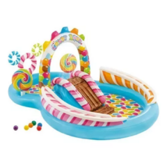 Pileta Inflable Candy Zone Intex 295x191x130cm Playcenter