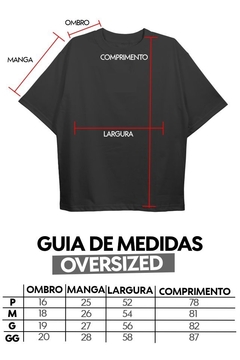 Oversized Grafite - loja online