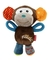 gigwi monkey plush friendz squeaker