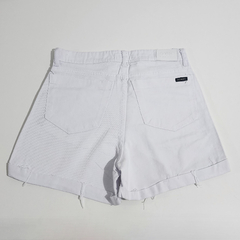 SHORT MOM BLANCO STRASS - comprar online