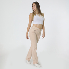 WIDE LEG SANDY BEIGE - comprar online