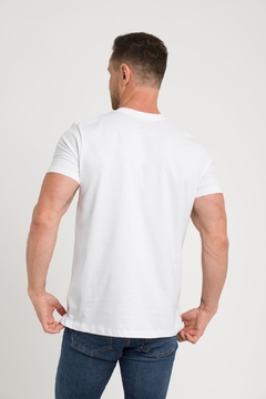 Camiseta Warlock Simple Branca - loja online