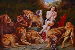 Daniel na Cova dos Leões 80x120