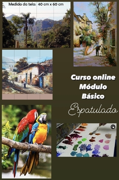 Curso Básico - Pintura em Tela - comprar online