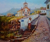 Igreja N. Sra. das Mercês e Misericórdia- Ouro Preto 50x60