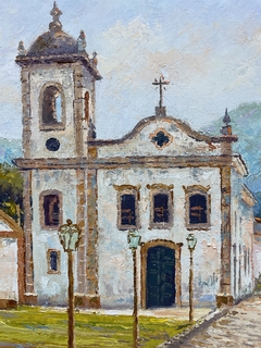 Igreja de Santa Rita Paraty 40x60 - comprar online