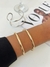 BRACELETE PRECIOSA BANHO OURO - comprar online