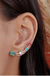 BRINCO EAR CUFF LUXO COLORIDO