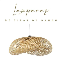 Lampara Muñe Bambu - comprar online