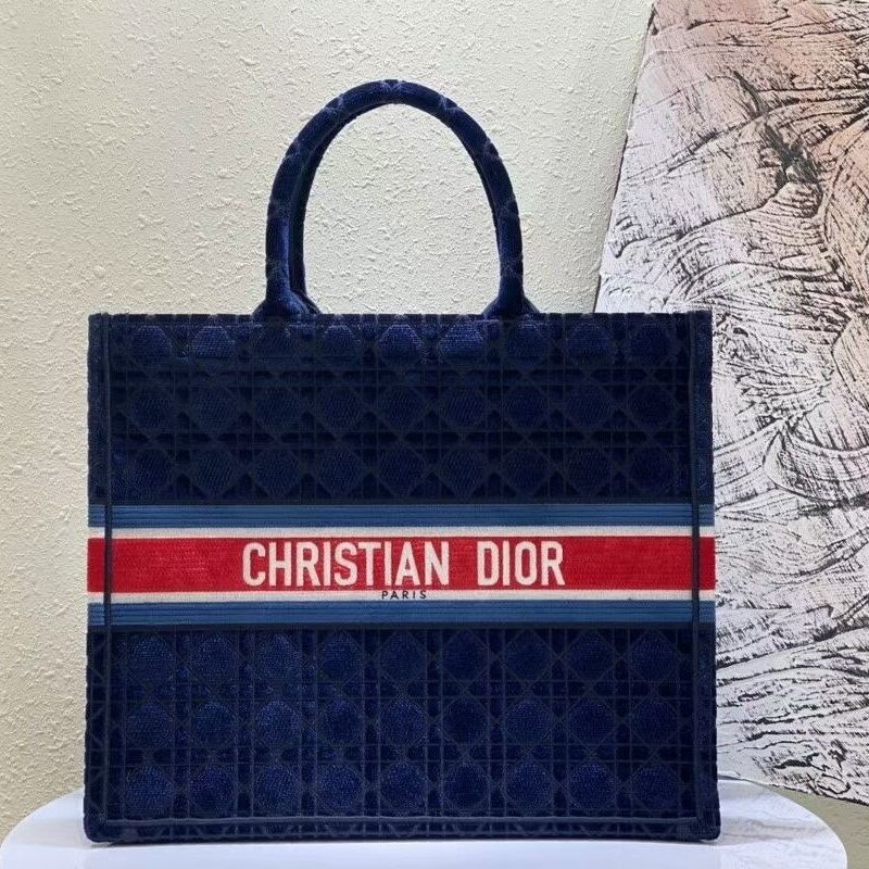 BOLSA DIOR BOOK TOTE EMBROIDERED