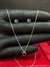 Conjunto roxo feminino - coração de zircônia ( colar + par de brinco ) prata 925