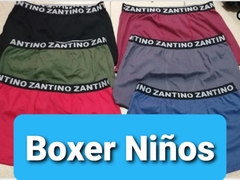 Boxer Para Chicos Lisos Oferta