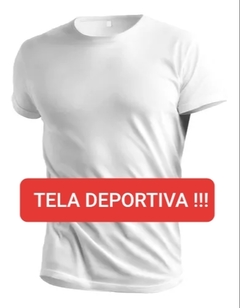 Remeras Tela Deportiva Super Oferta - comprar online