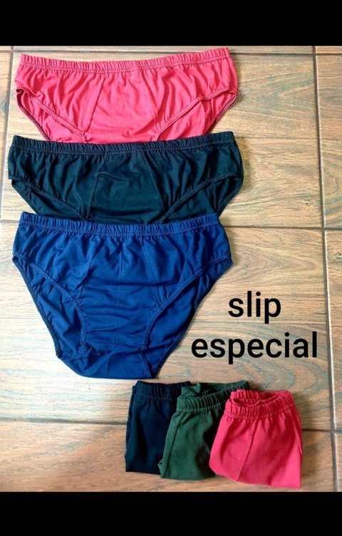 Slip Adultos Talles Especiales elmayoristadeonce