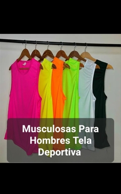 Musculosas Tela Deportiva