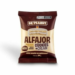 Alfajor Recheado com Pasta de Amendoim Dr Peanut - unidade 55g